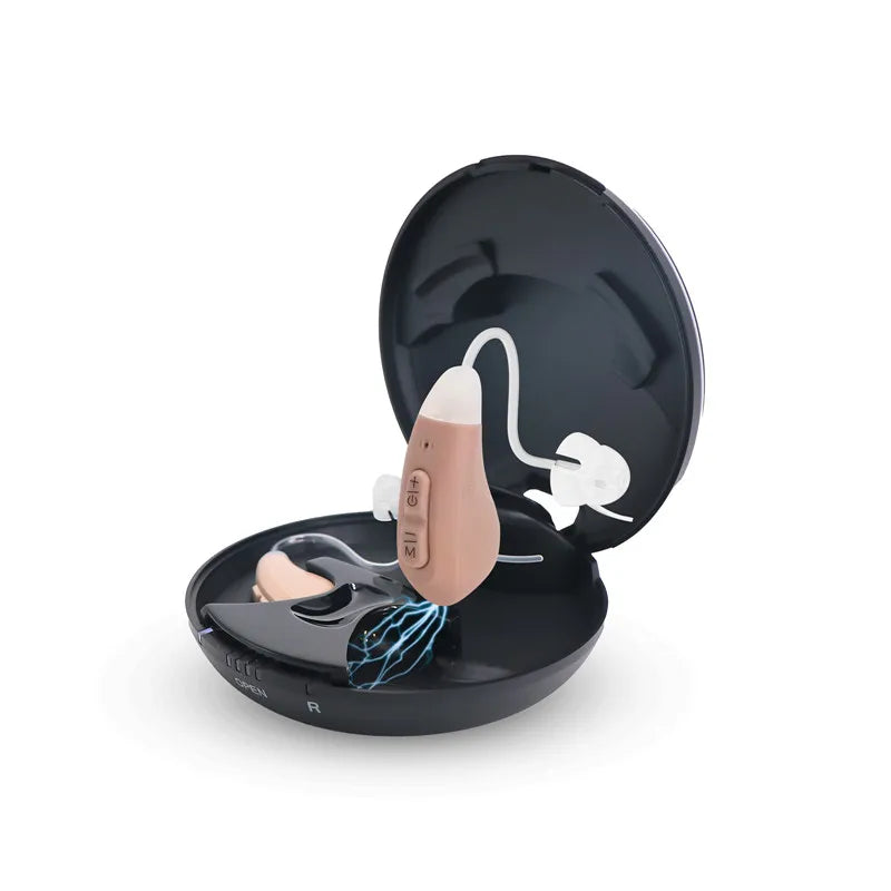 JINGHAO Digital Rechargeable Hearing Aids With Noise Cancellation