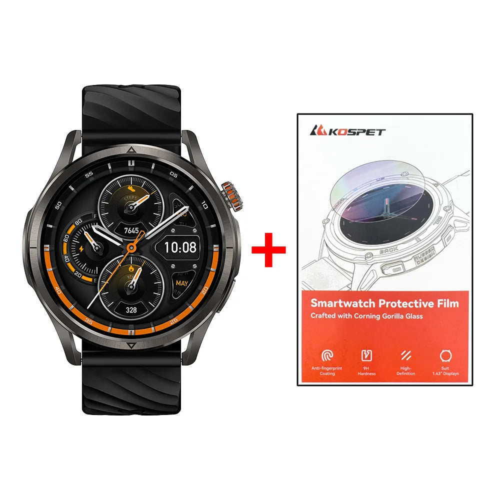 KOSPET Magic R10 GPS Smartwatch AMOLED Dual Band GNSS