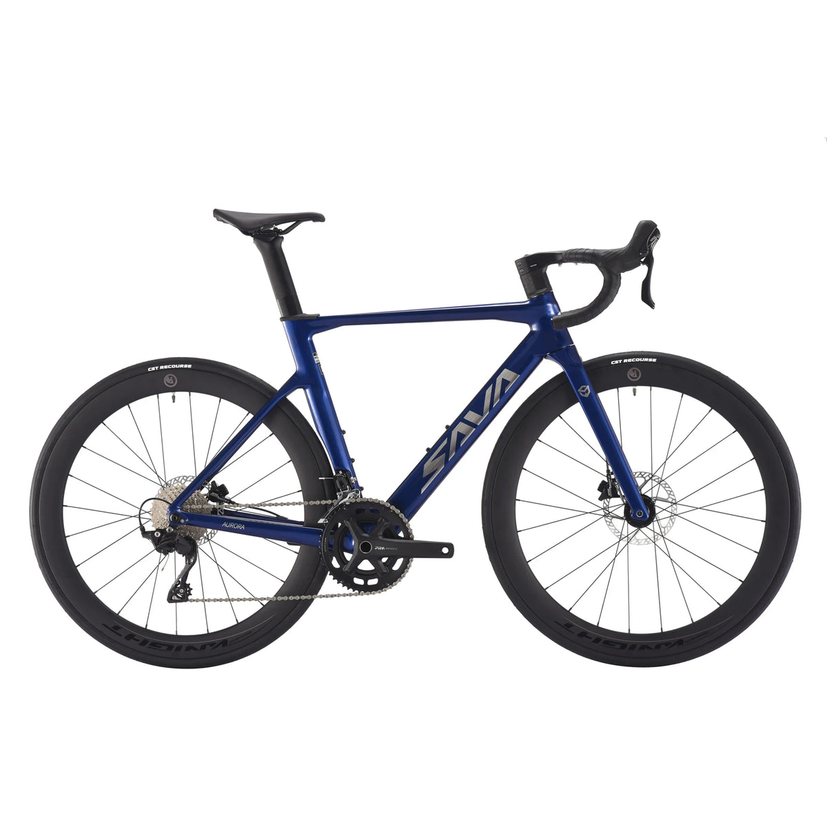 SAVA NEW A7L Carbon Road Bike, Adult Racing Bike, Equipped With Shimano 105 R7100, 24-Speed Hydraulic Brakes