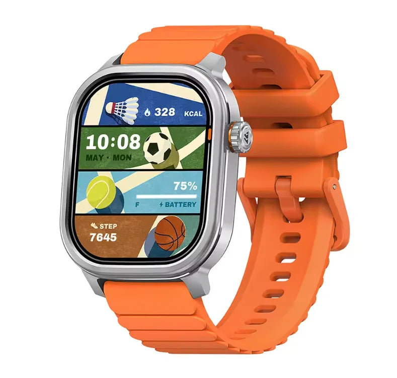 KOSPET Pulse AMOLED Smartwatch With Bluetooth Calling And Fitness Tracking