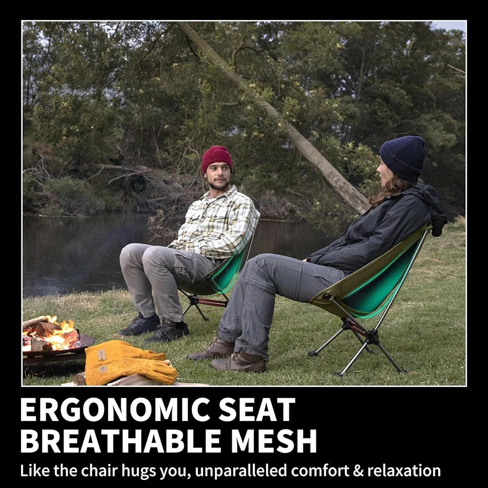 Naturehike Ultralight Folding Camping Chair With Anti Sinking Feet