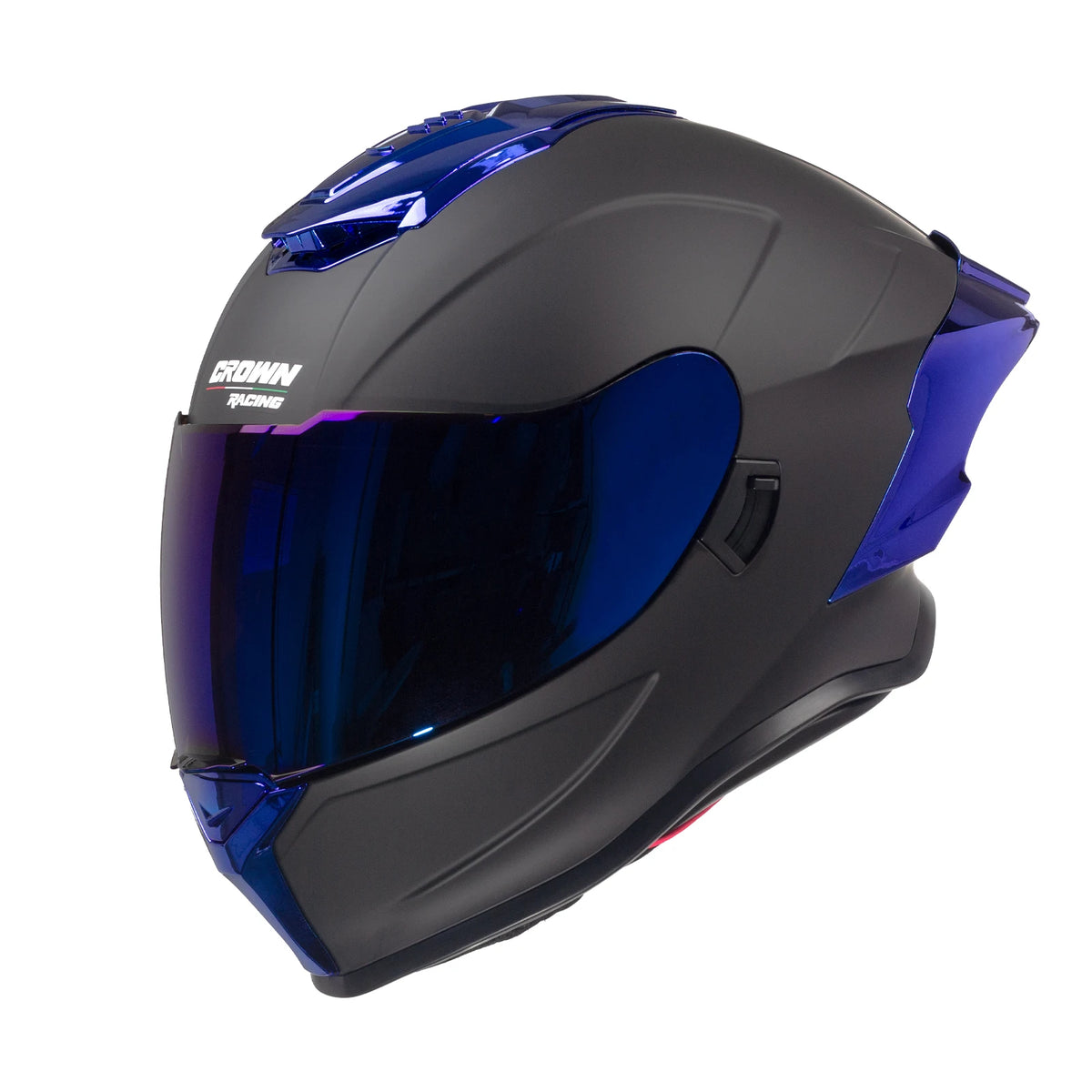 Crown Racing LW600 Motorcycle Helmets, Full Face Motorcycle Street Bike Helmet DOT Approved