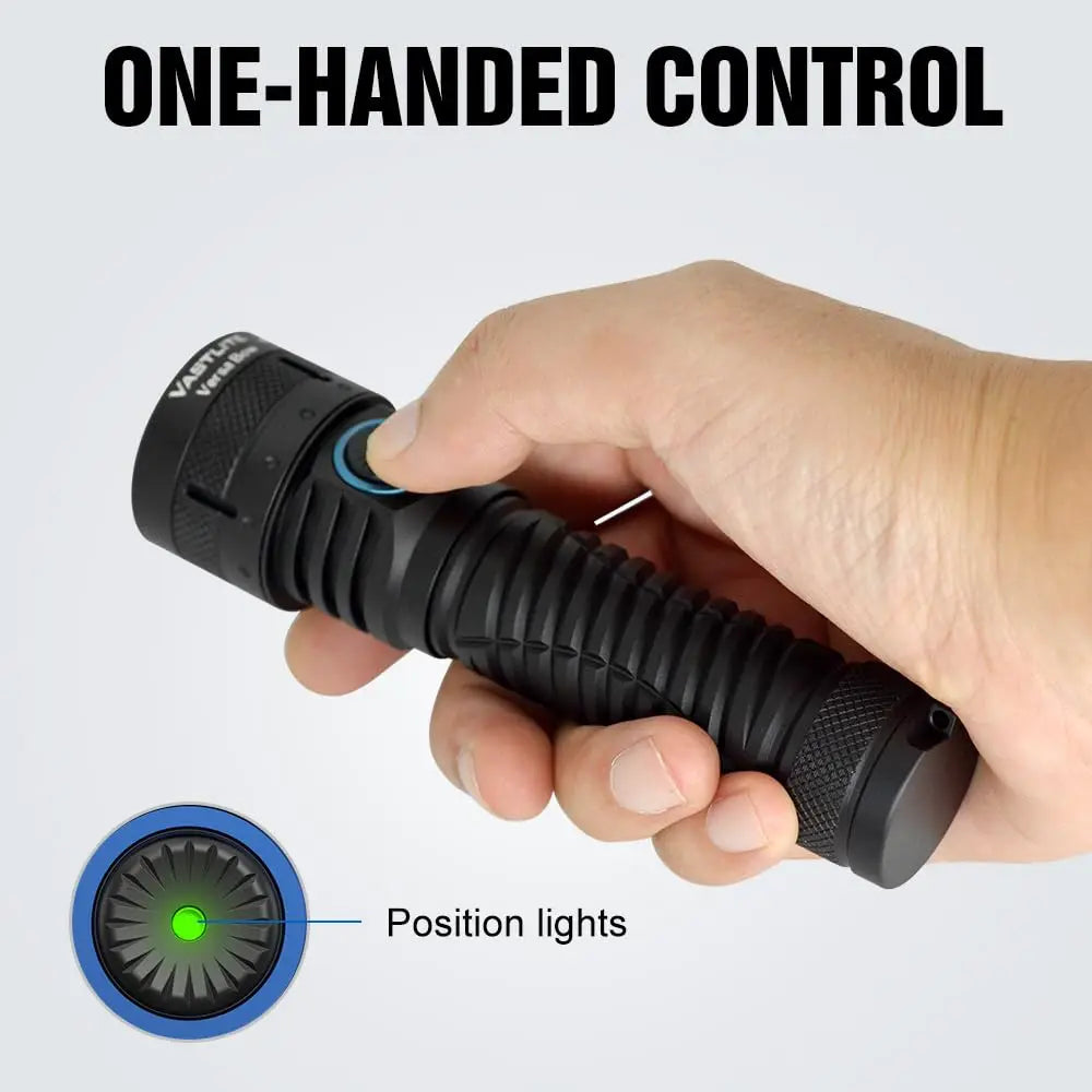 Vastlite Versa Bow Zoom 21700 LEP Flashlight 400LM Outdoor High Power Super Bright Torch Light Long Range Rechargeable Flashlight