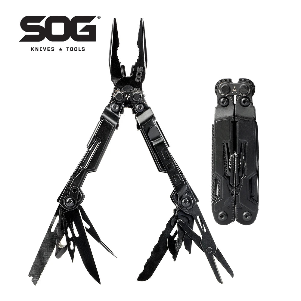 SOG PowerPint 18 Function Mini Multi Tool With Folding Pliers