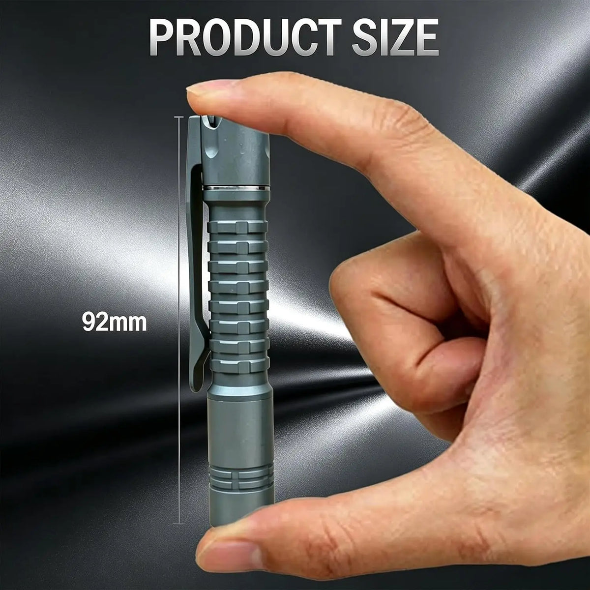 ReyLight Pineapple Mini MK3 Ti Flashlight Nichia 519A 4000K High CRI LED Slim Pocket EDC Torch IP68 Waterproof Titanium Flashlight