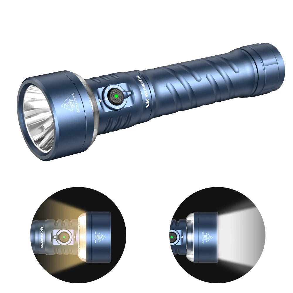Wurkkos TS27 Rechargeable RGB Flashlight With Power Bank Function