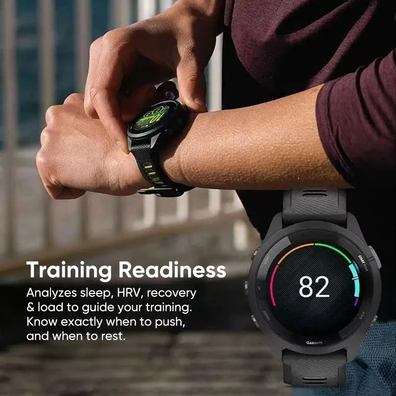 Garmin Forerunner 265 GPS Smartwatch With AMOLED Training Features