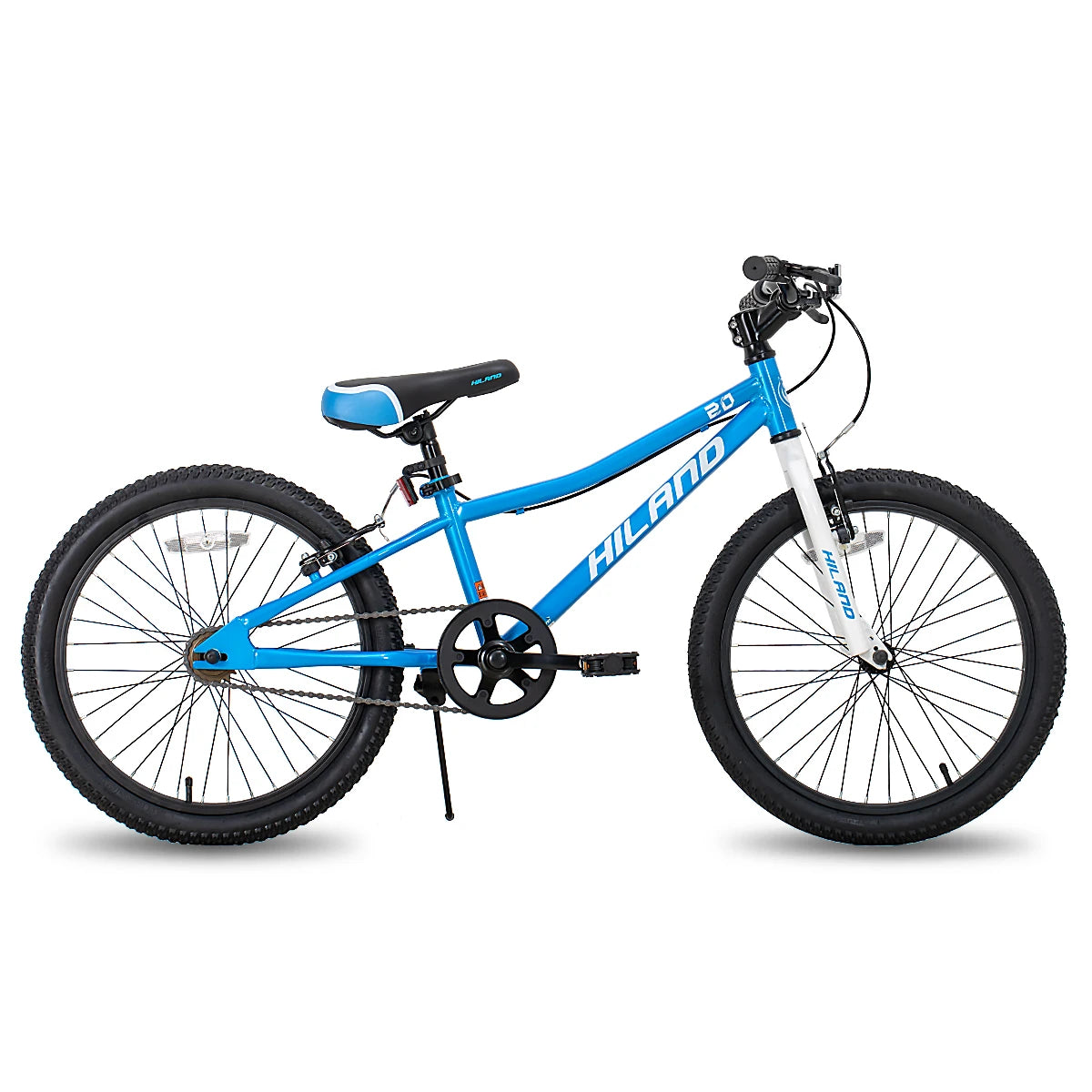 Hiland Kids Mountain Bike With Dual Handbrakes And Kickstand