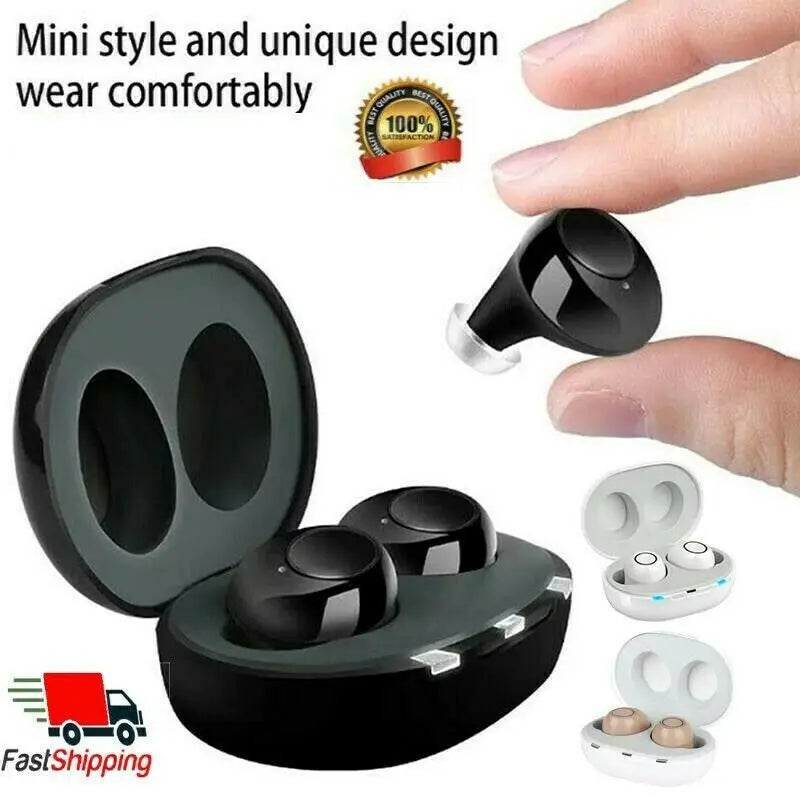 JINGHAO Rechargeable Digital In Ear Hearing Amplifier