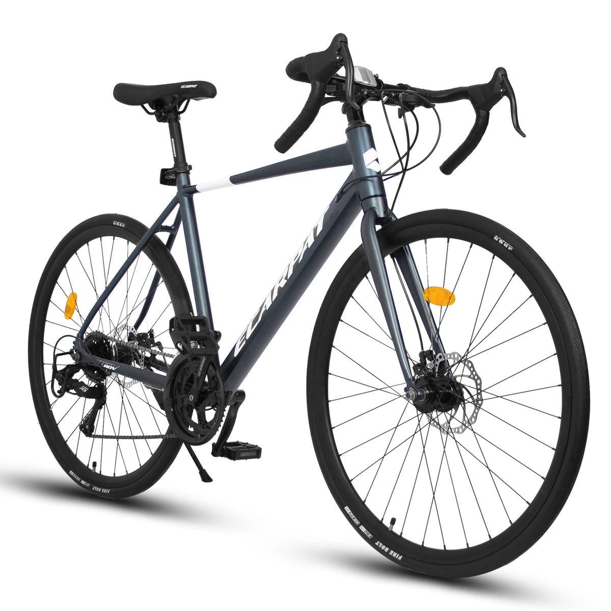 Ecarpat 16 Speed Aluminum Road Bike With Dual Disc Brakes