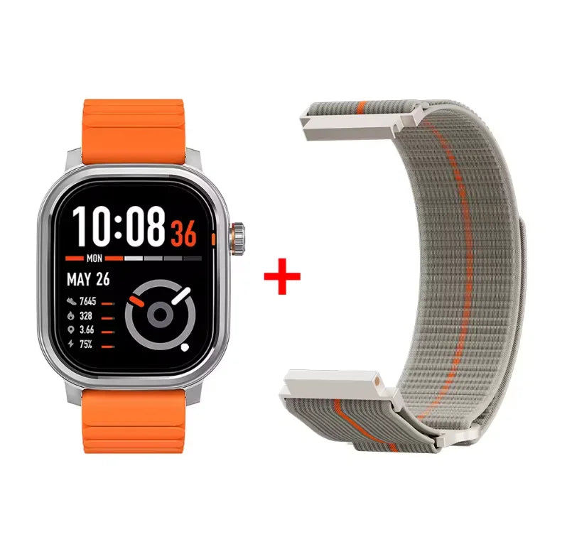 KOSPET Pulse AMOLED Smartwatch With Bluetooth Calling And Fitness Tracking