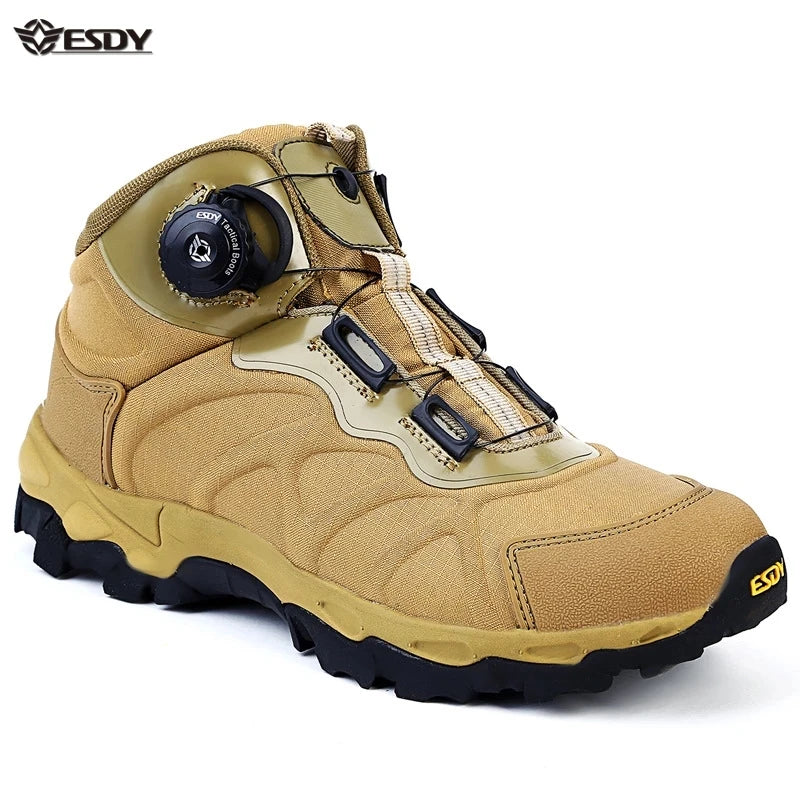 KOLINLOV Men's Waterproof Outdoor Hiking Boots For Trail Adventures