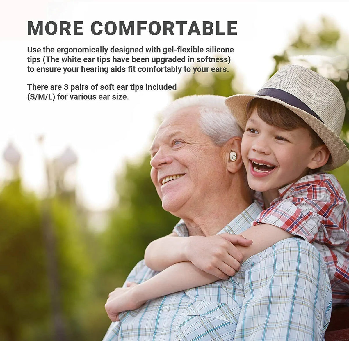 JINGHAO Rechargeable Digital Hearing Aids With Sound Amplification