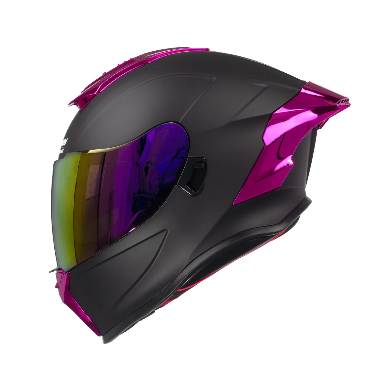Crown Racing LW600 Motorcycle Helmets, Full Face Motorcycle Street Bike Helmet DOT Approved