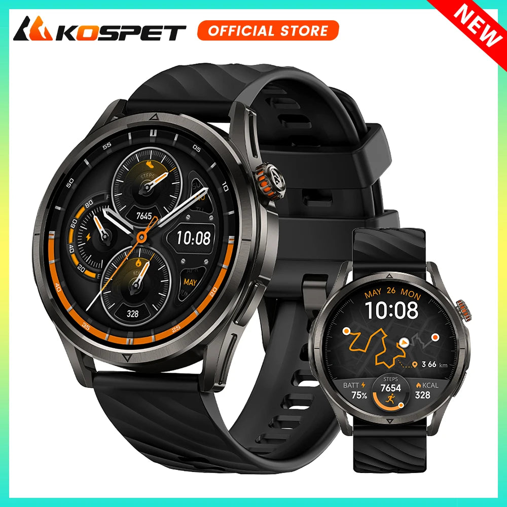 KOSPET Magic R10 GPS Smartwatch AMOLED Dual Band GNSS