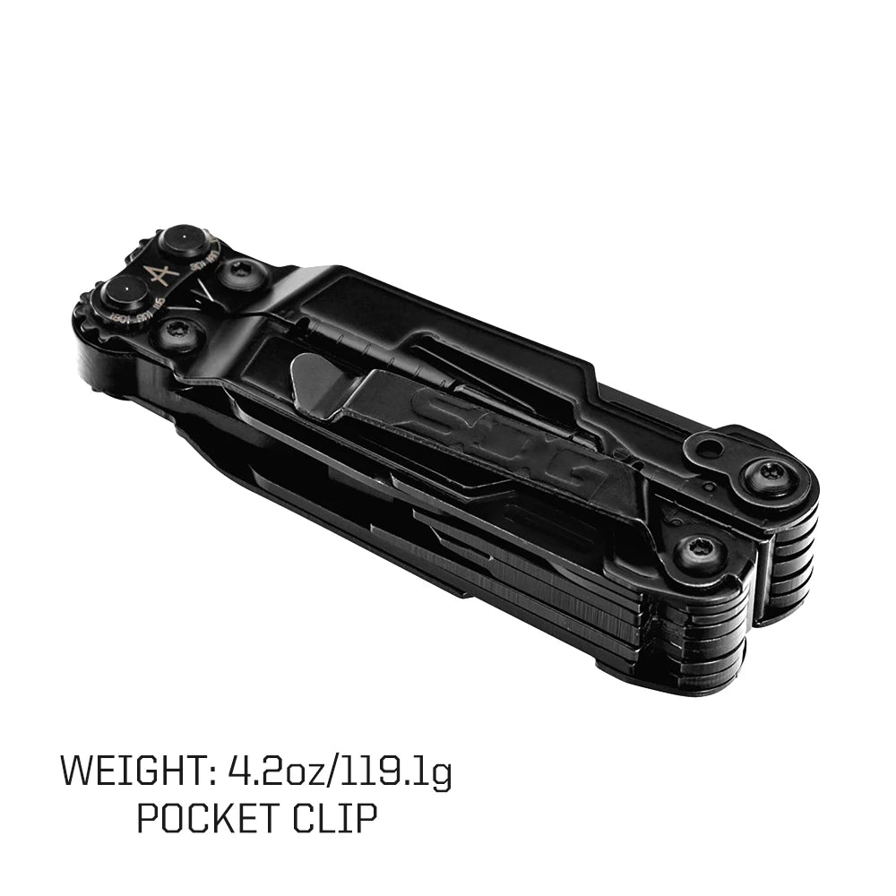SOG PowerPint 18 Function Mini Multi Tool With Folding Pliers
